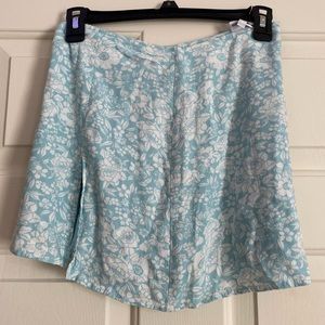 Floral Mini Skirt